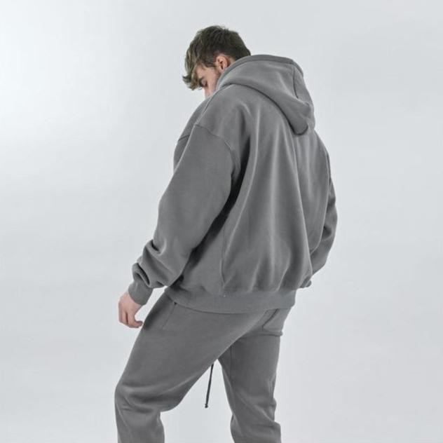 Oversized Hoodie In Gray