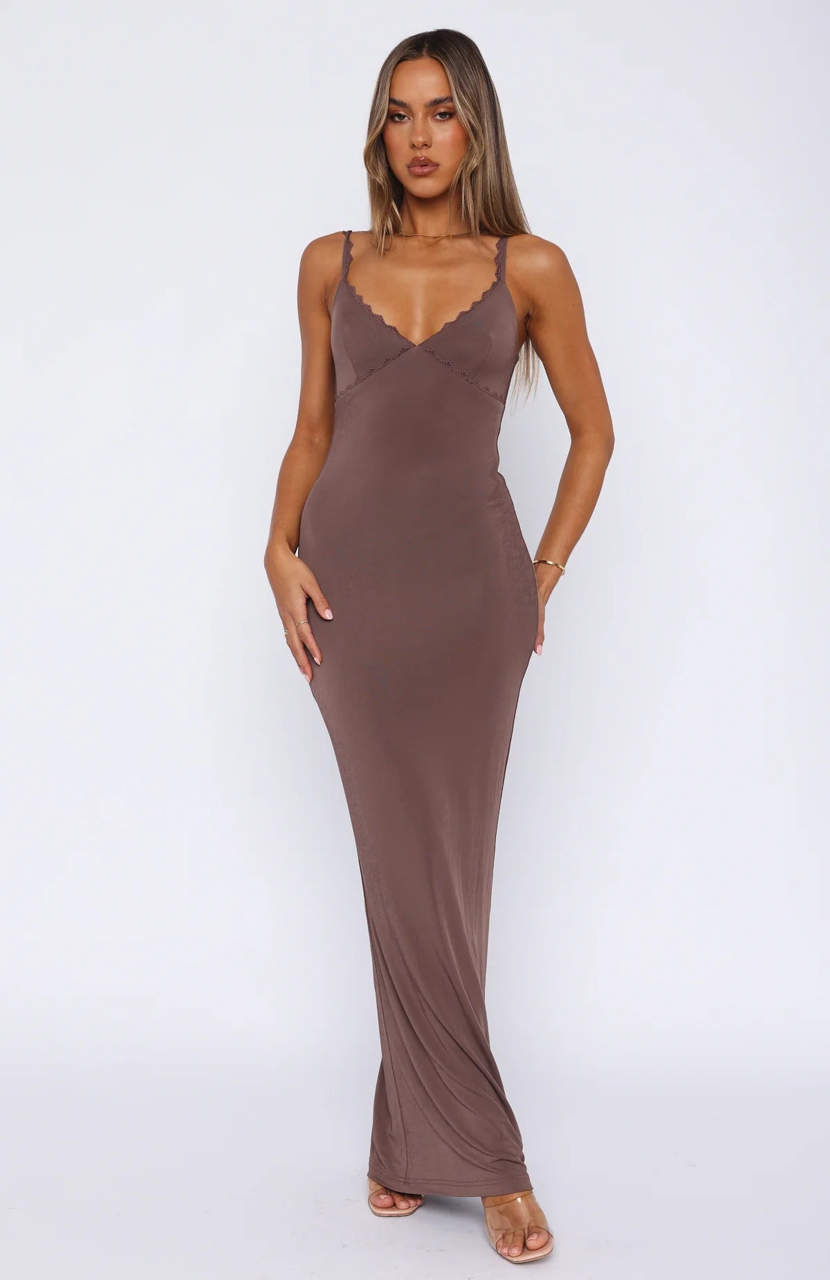 V-Neck Maxi Dress