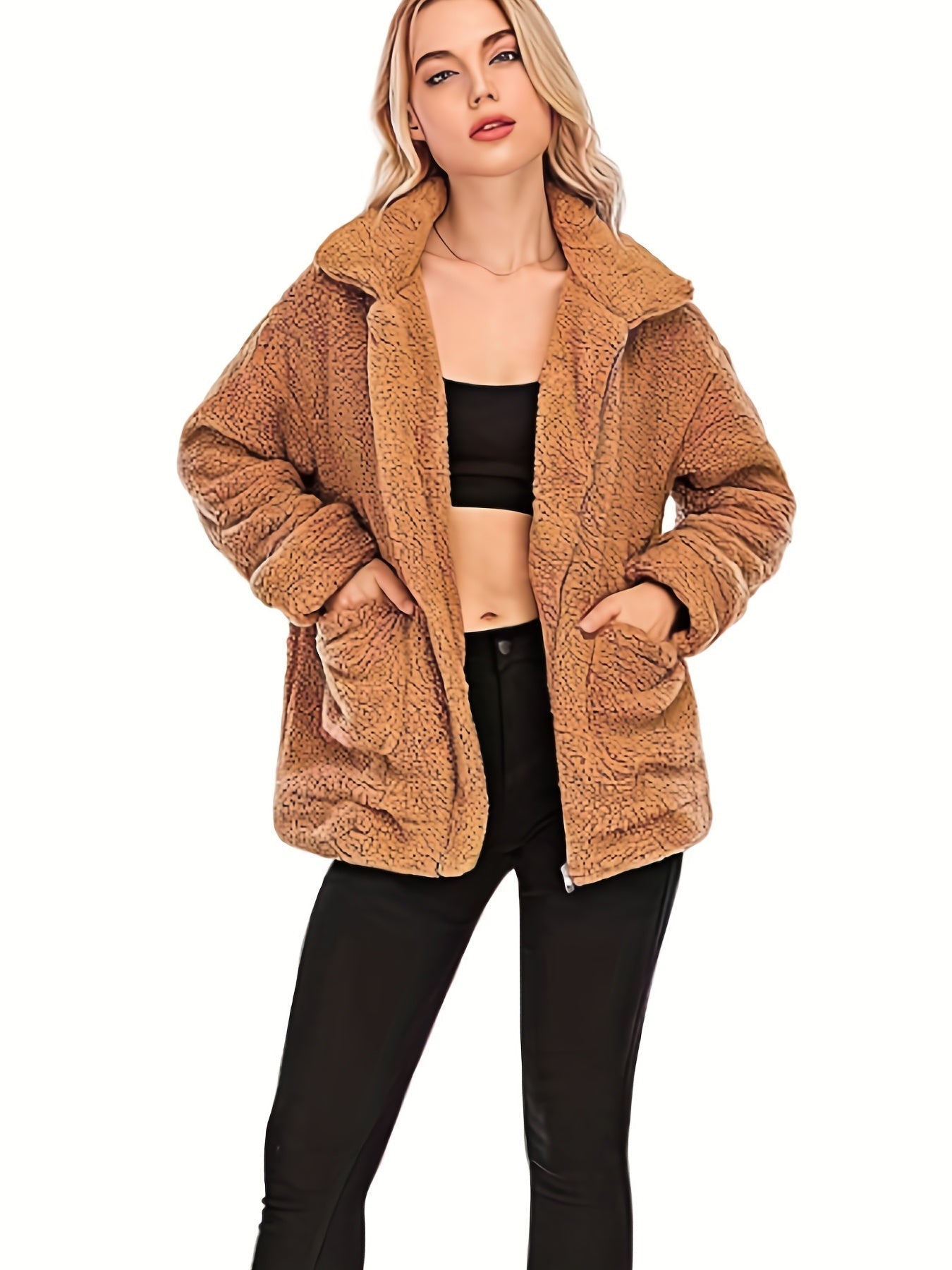 Teddy jacket for women