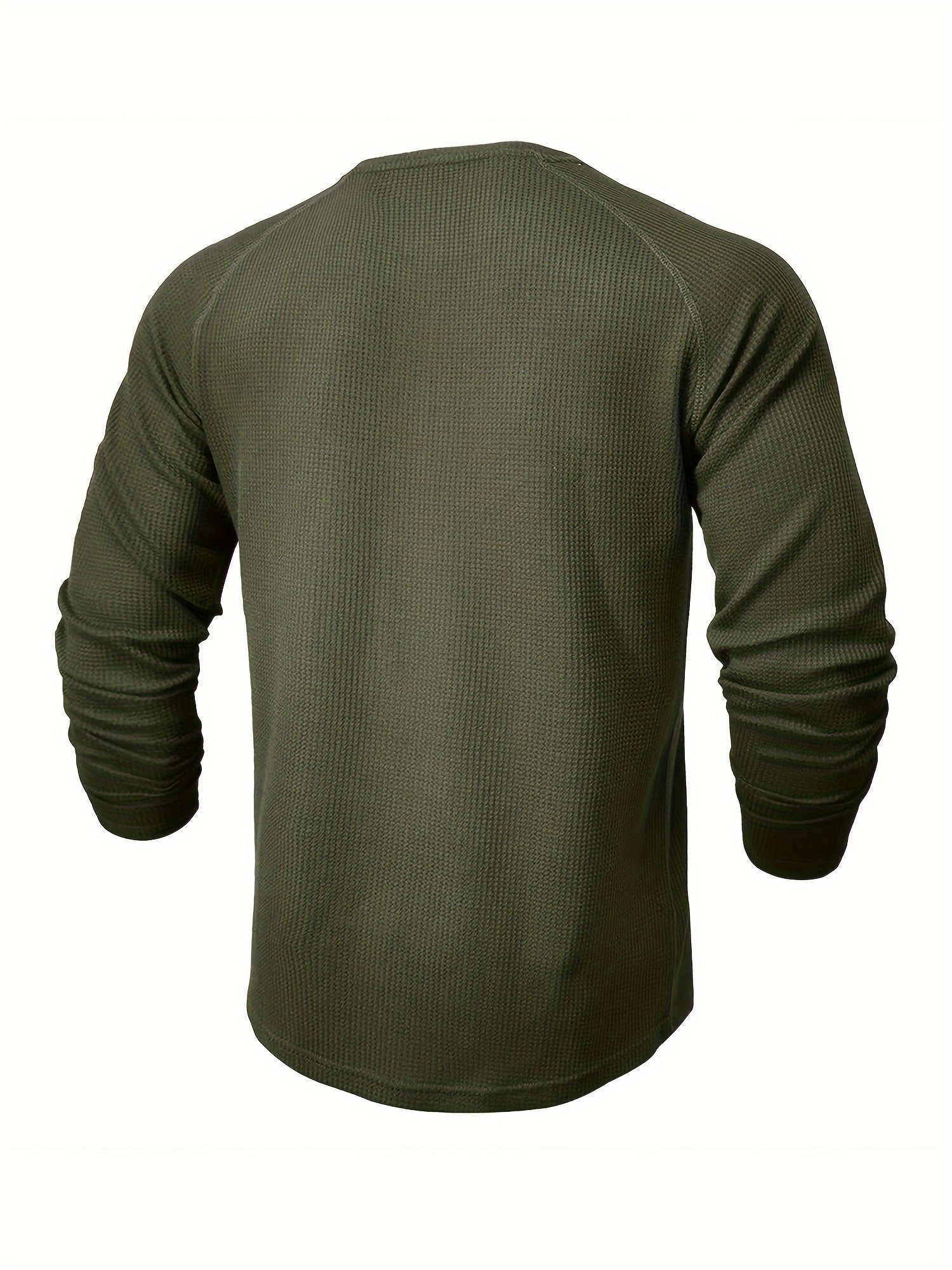 Long sleeve Henley shirt