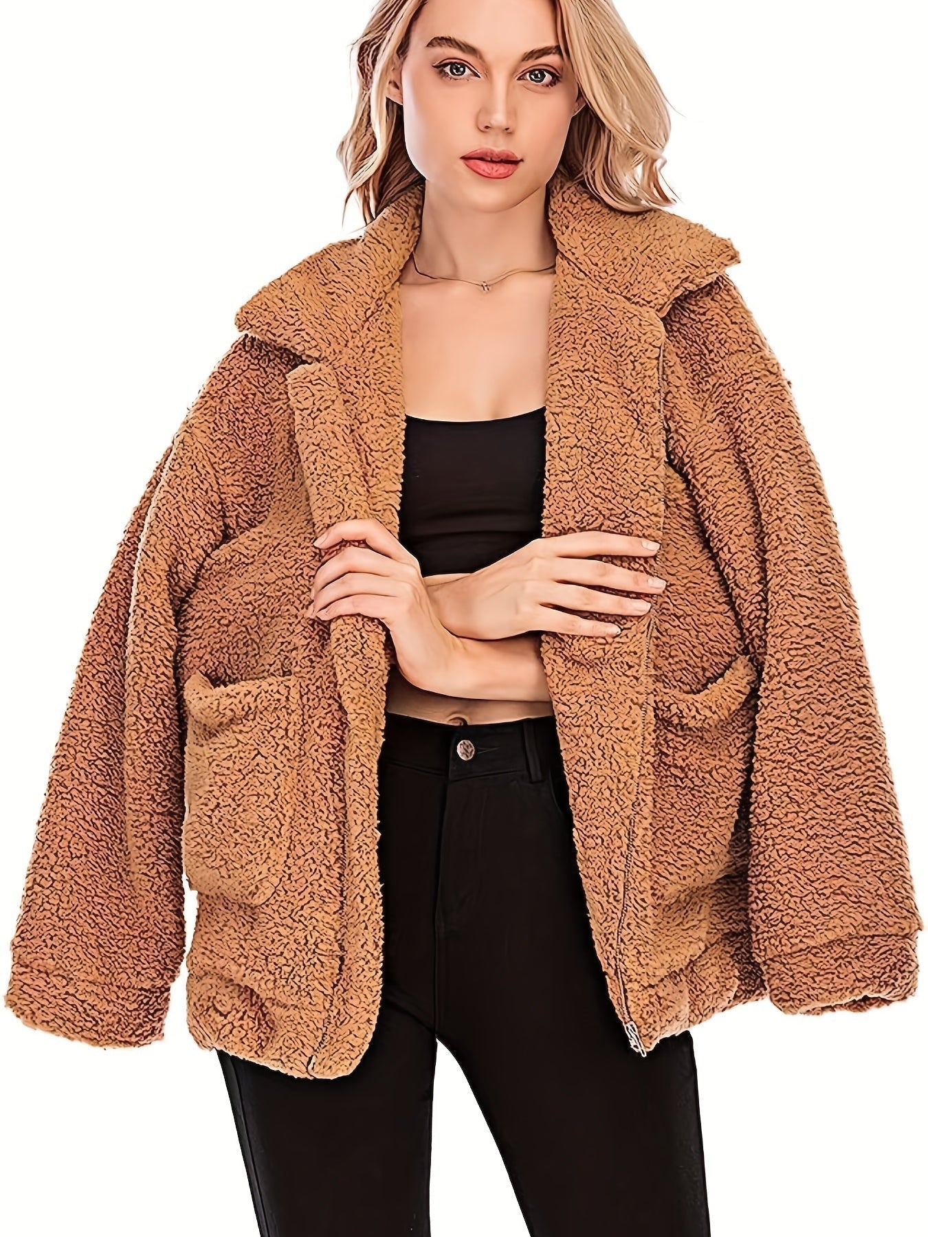 Teddy jacket for women