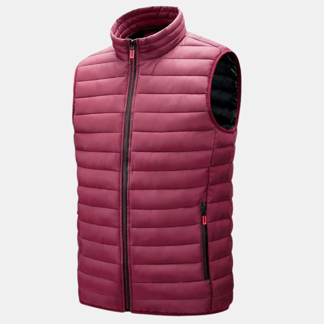 Men's padded vest jacket