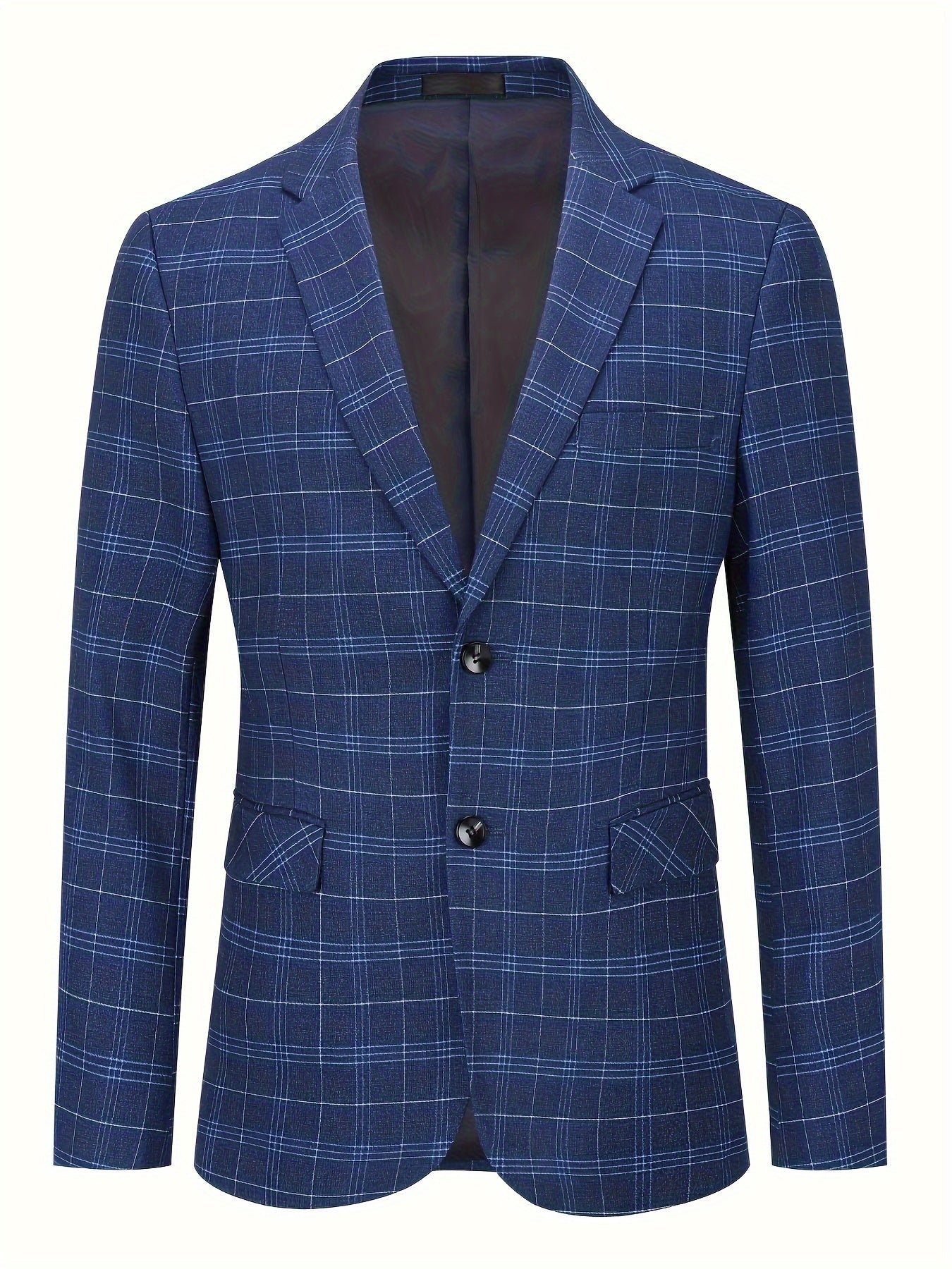 Set of retro checked jackets and trousers