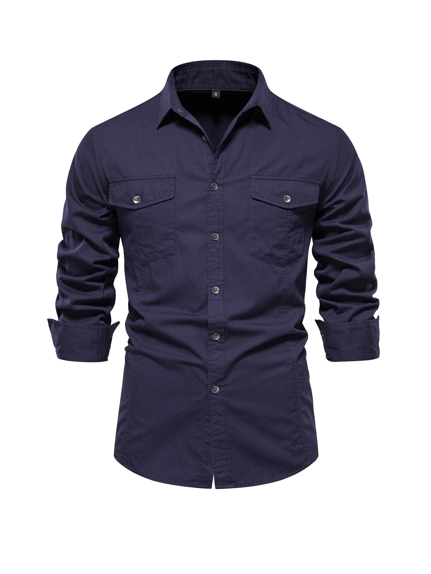 Casual shirt with cargo style sleeves