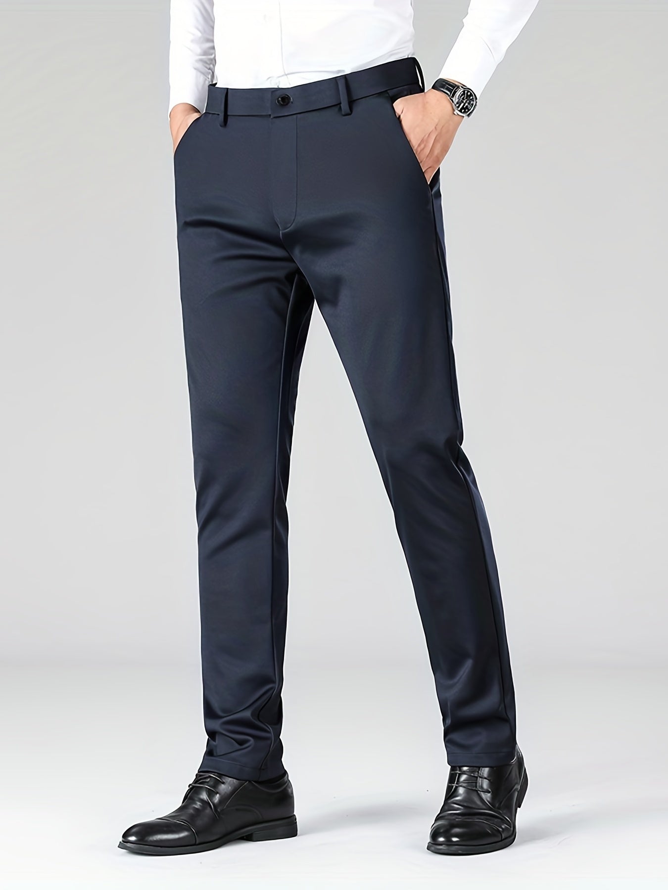 Very elastic business trousers