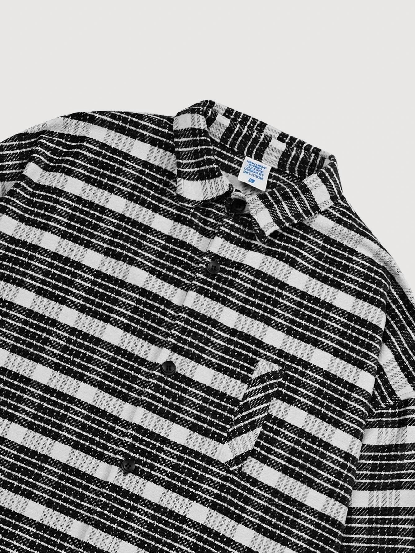 Checked light jacket