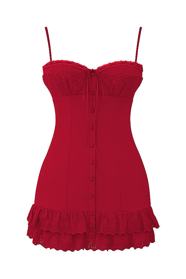 Cherry corset dress