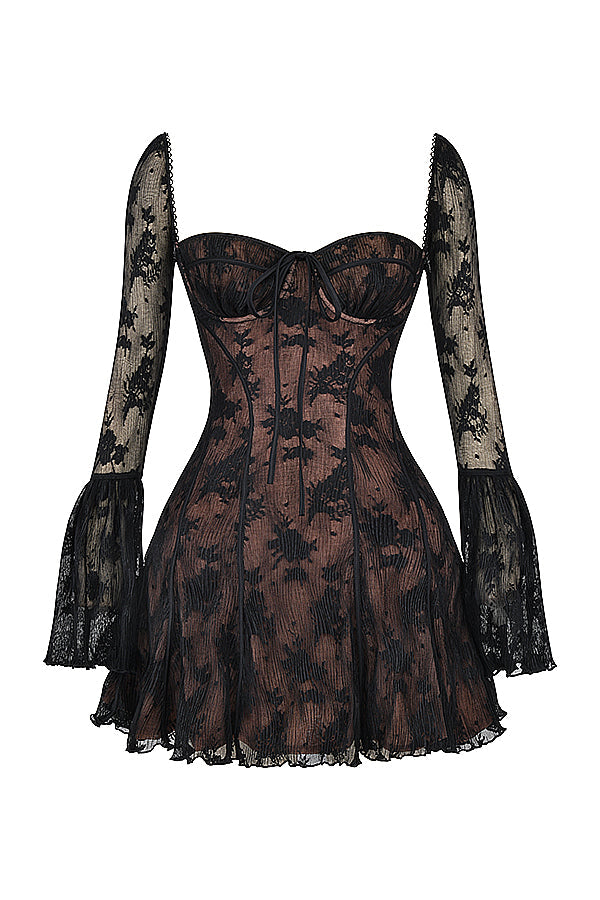 Lace corset dress