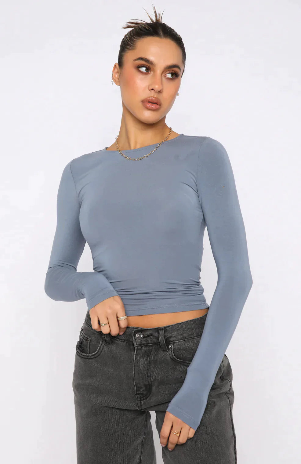 Casual long sleeve T-shirt