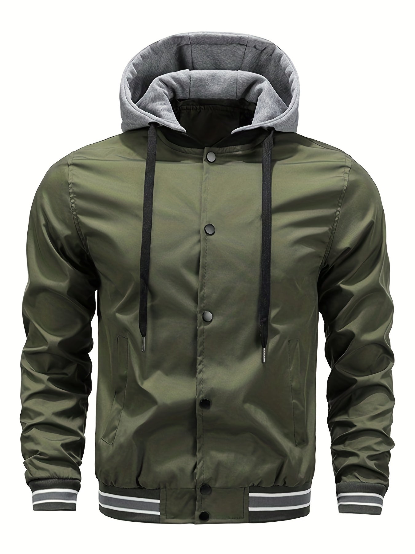 Casual hooded jacket for men