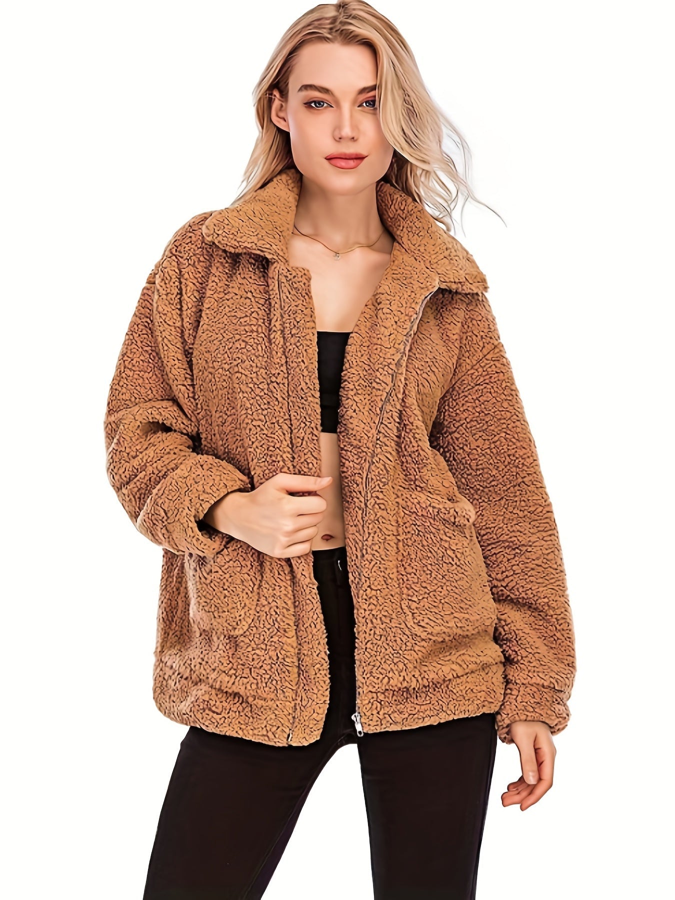 Teddy jacket for women