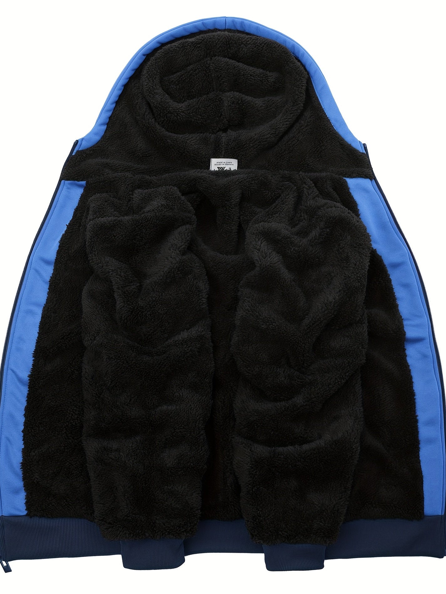 Men's fur hoodie