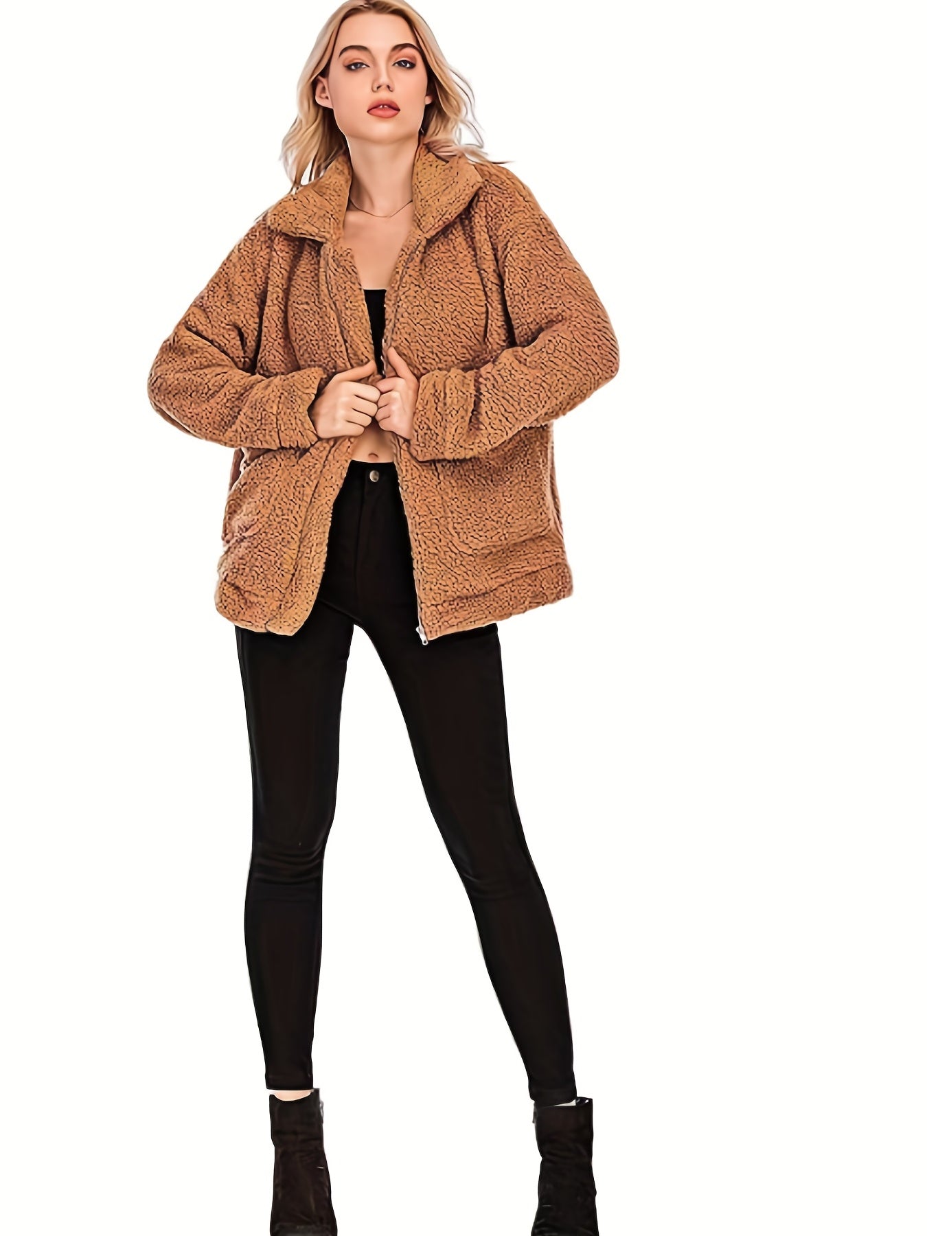 Teddy jacket for women