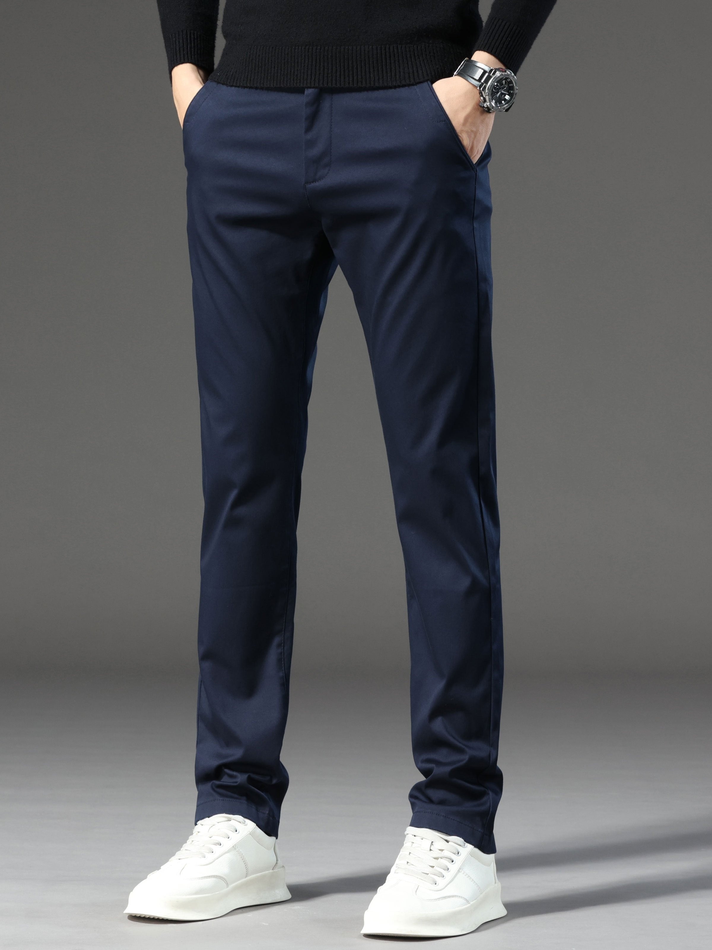 Classic casual trousers for men