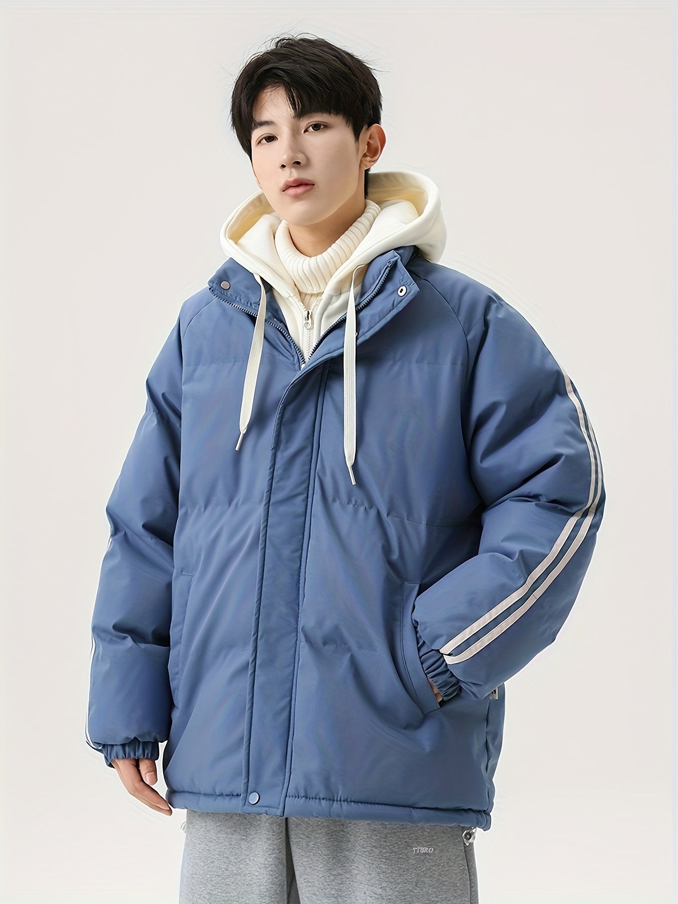 Padded jacket with hood