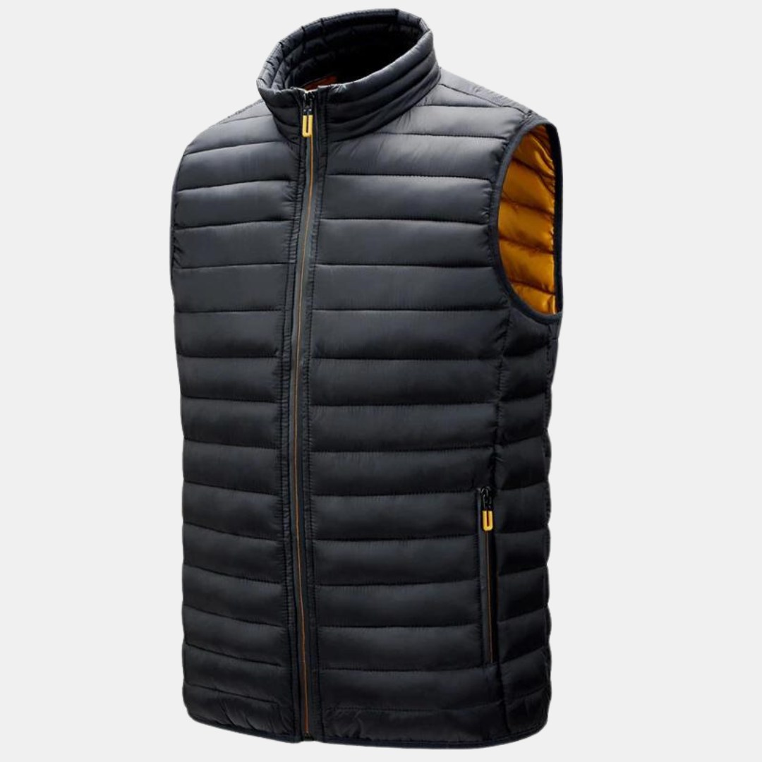 Men's padded vest jacket