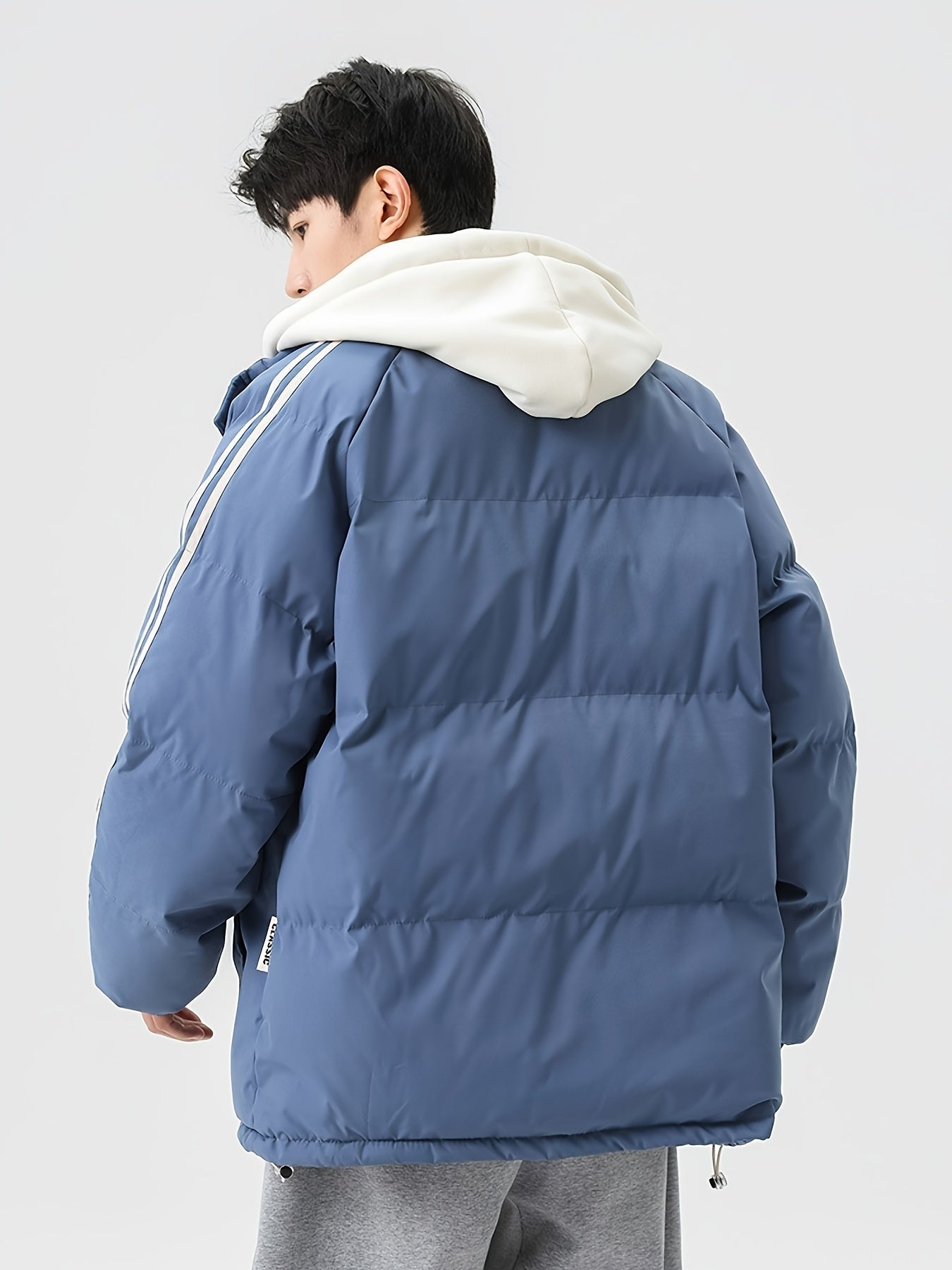 Padded jacket with hood