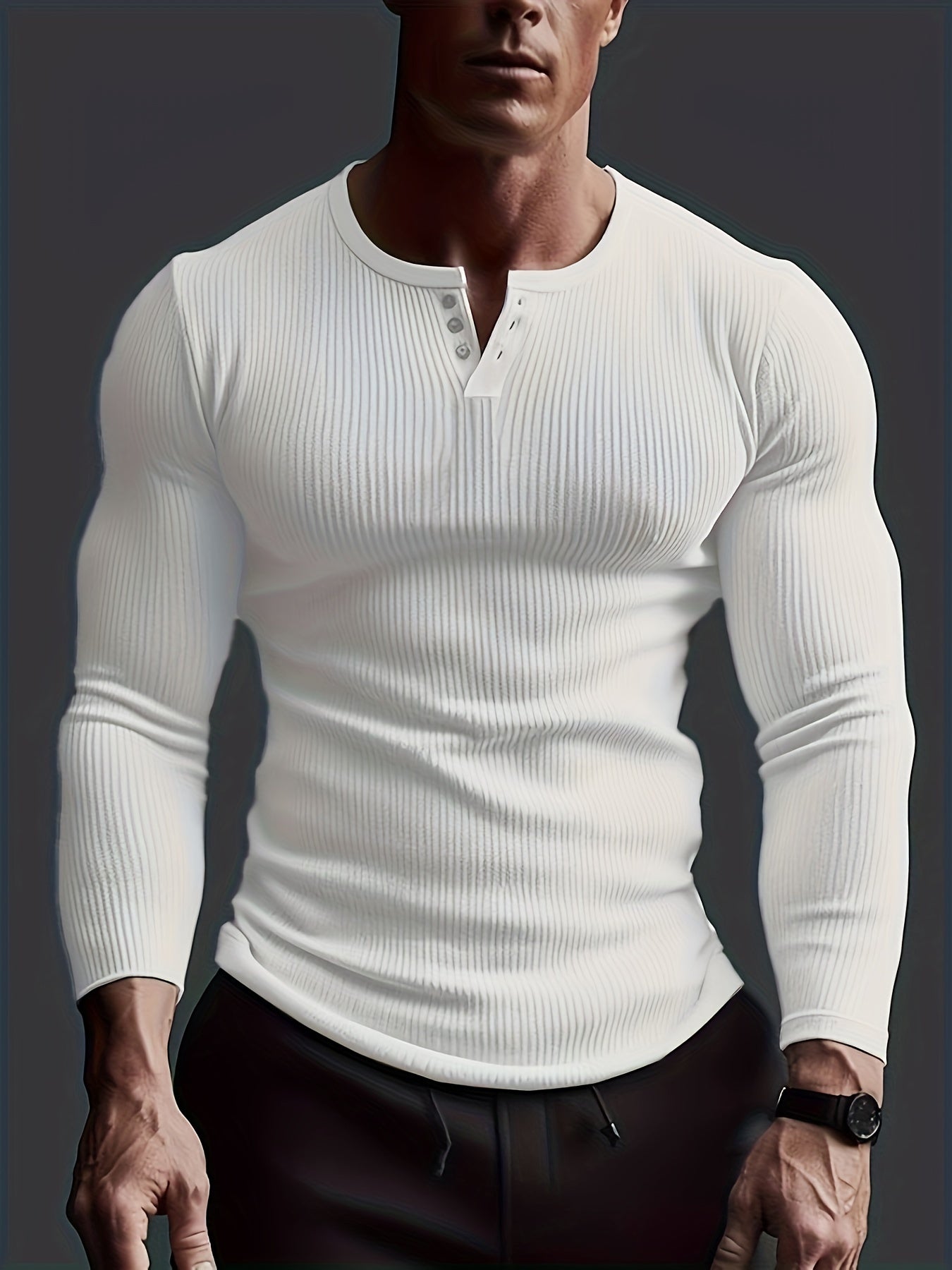 Sports shirt with long sleeves