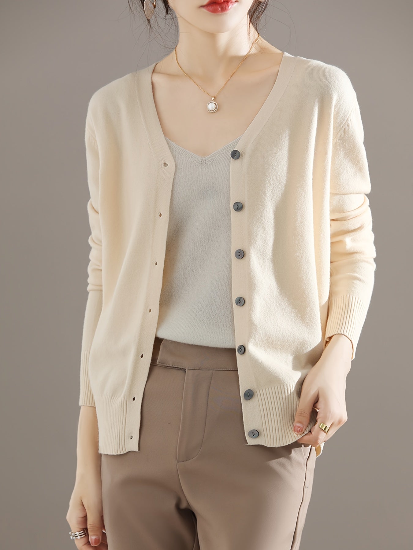 Elegant classic cardigan