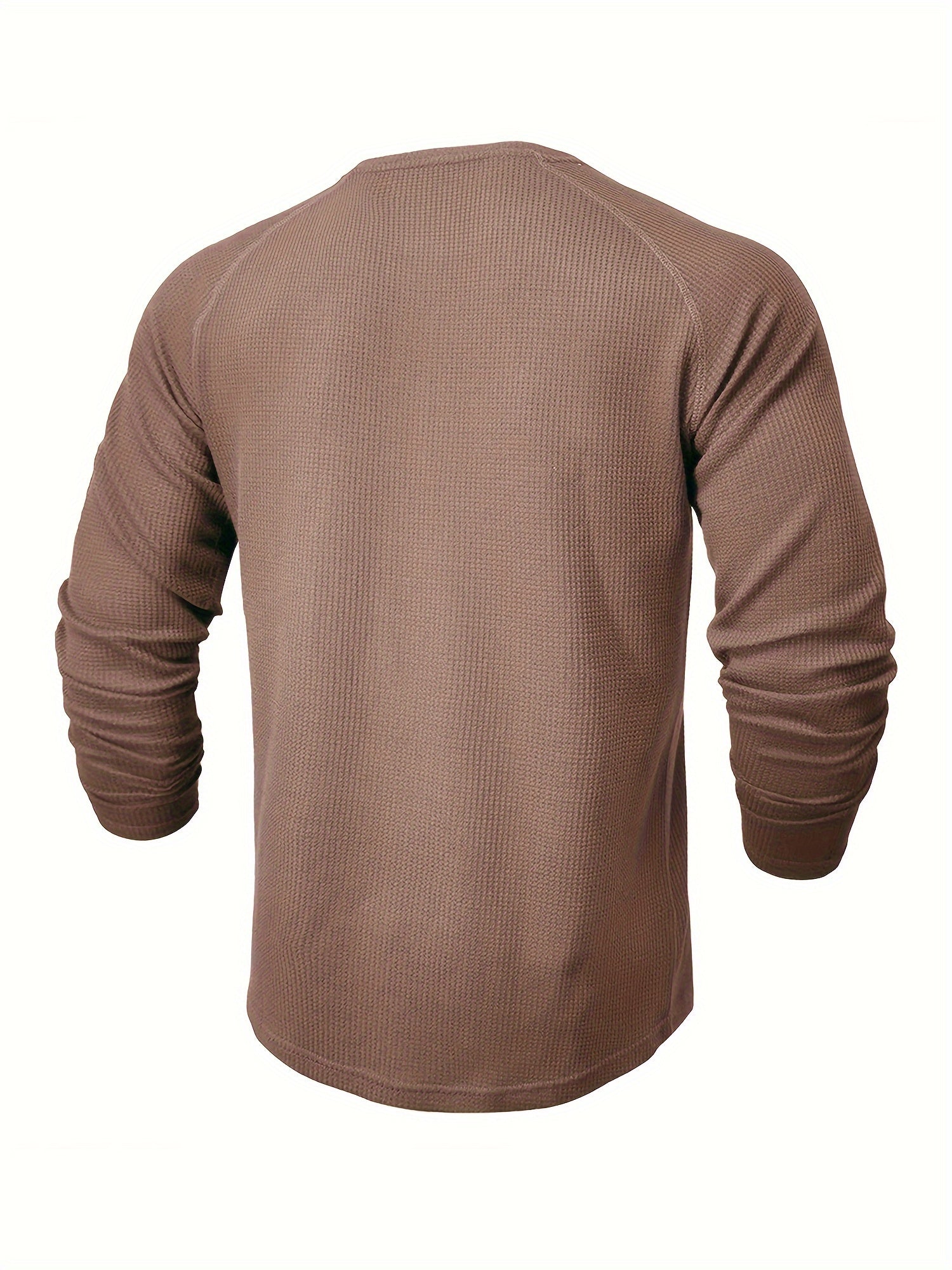 Long sleeve Henley shirt