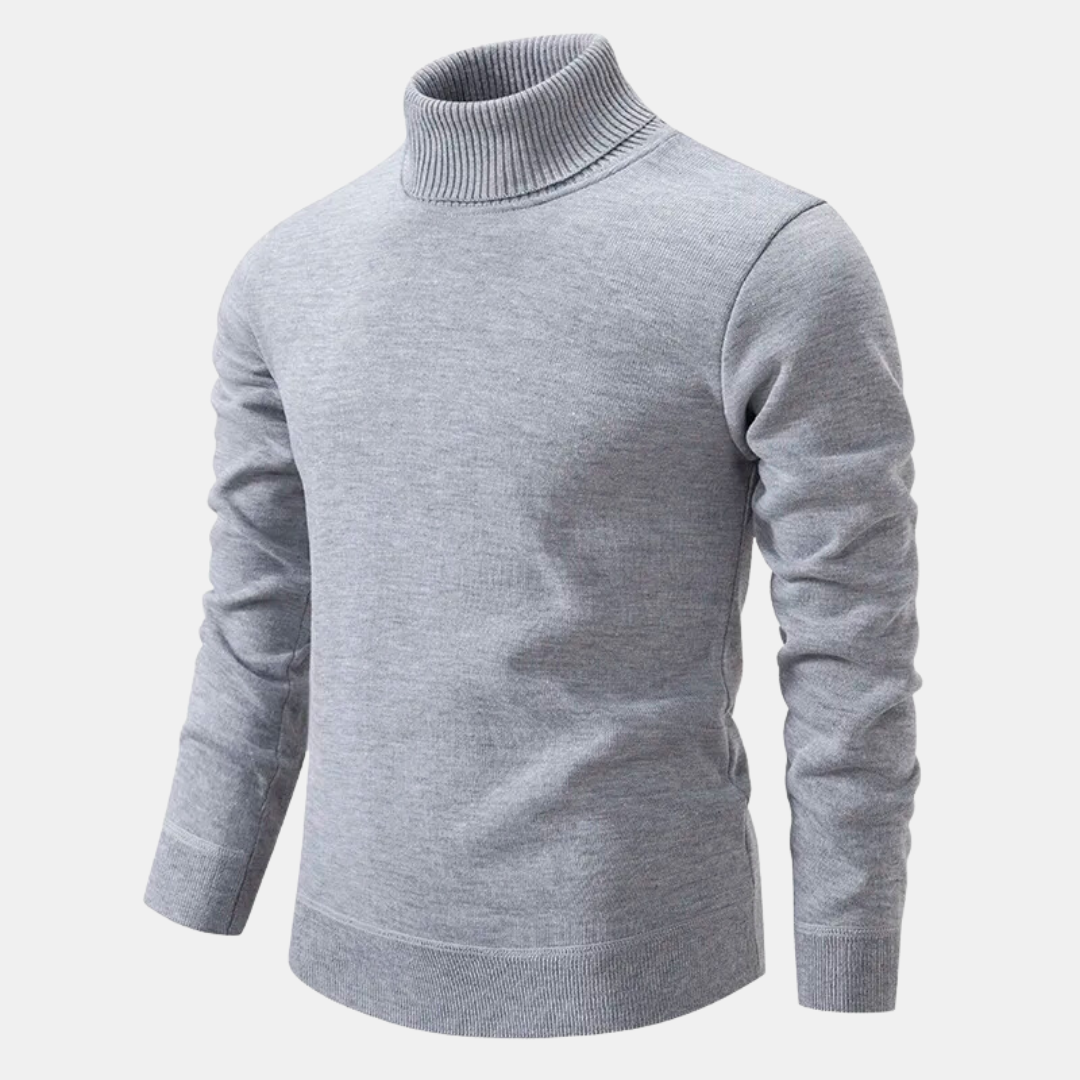 Men's wool turtleneck