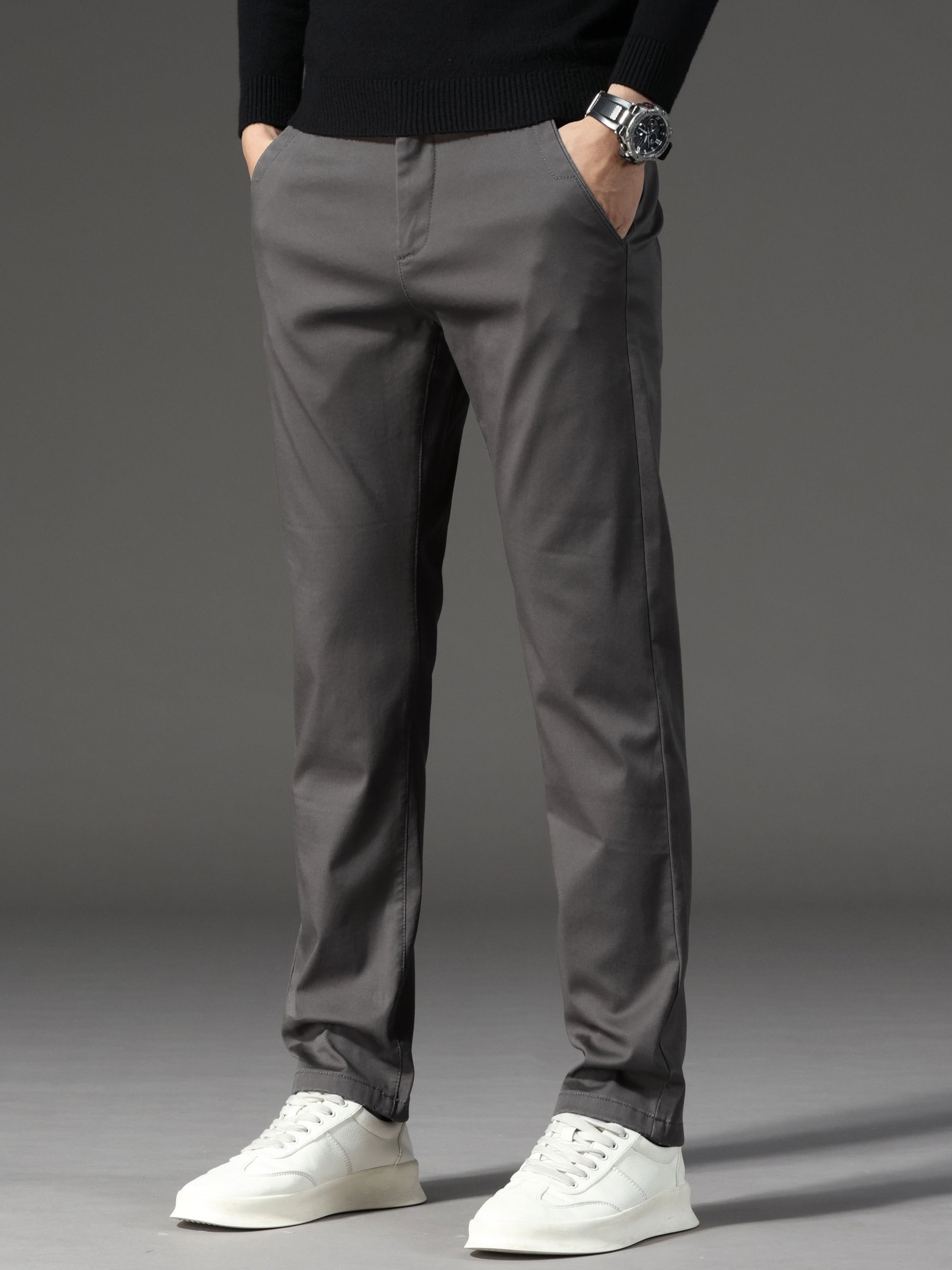 Classic casual trousers for men