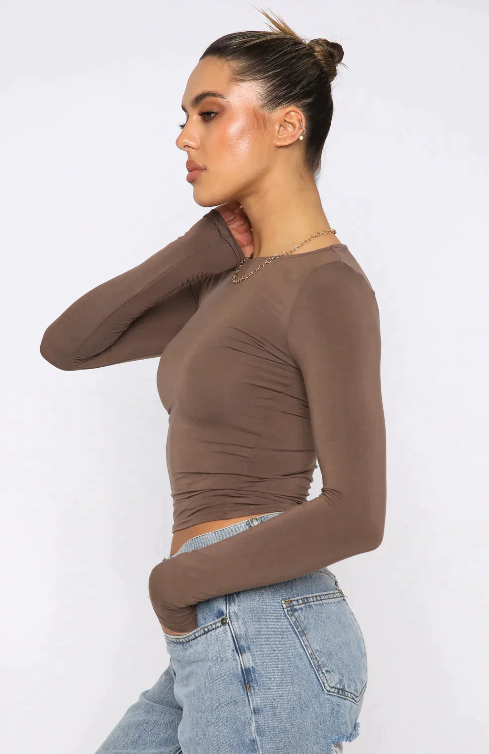 Casual long sleeve T-shirt