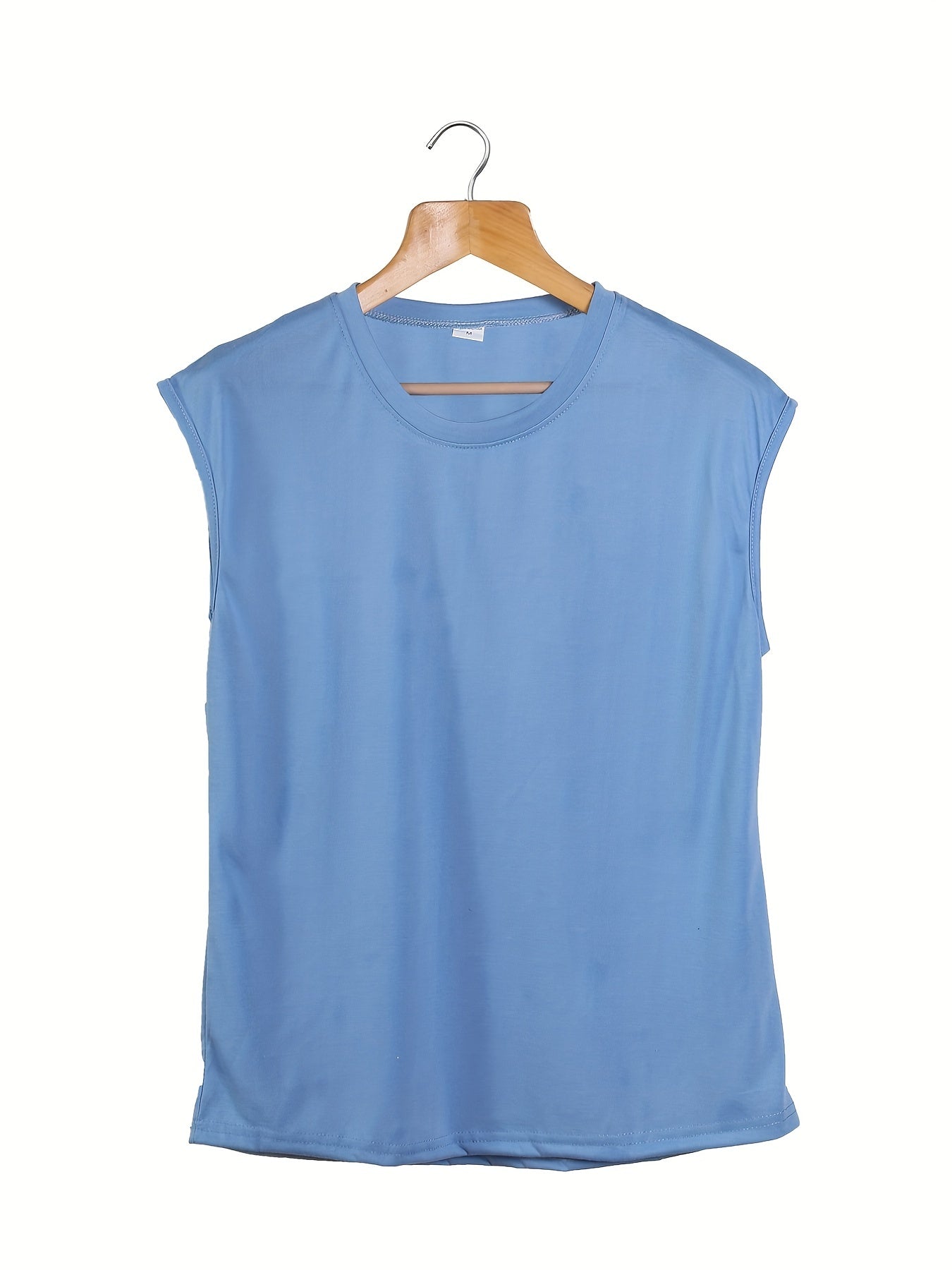 Sleeveless tank top for men's undershirt