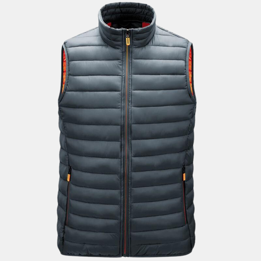 Men's padded vest jacket