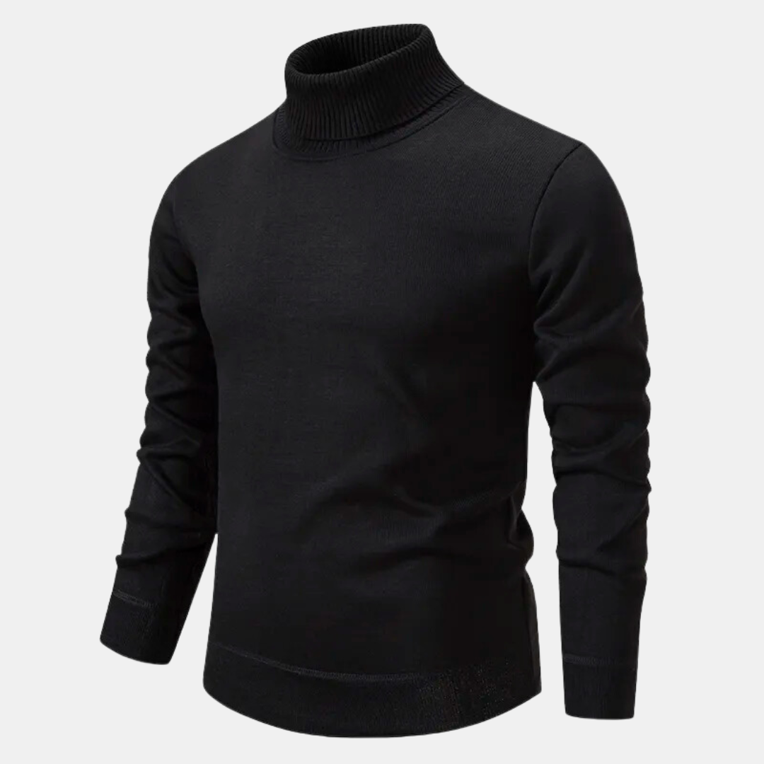 Men's wool turtleneck