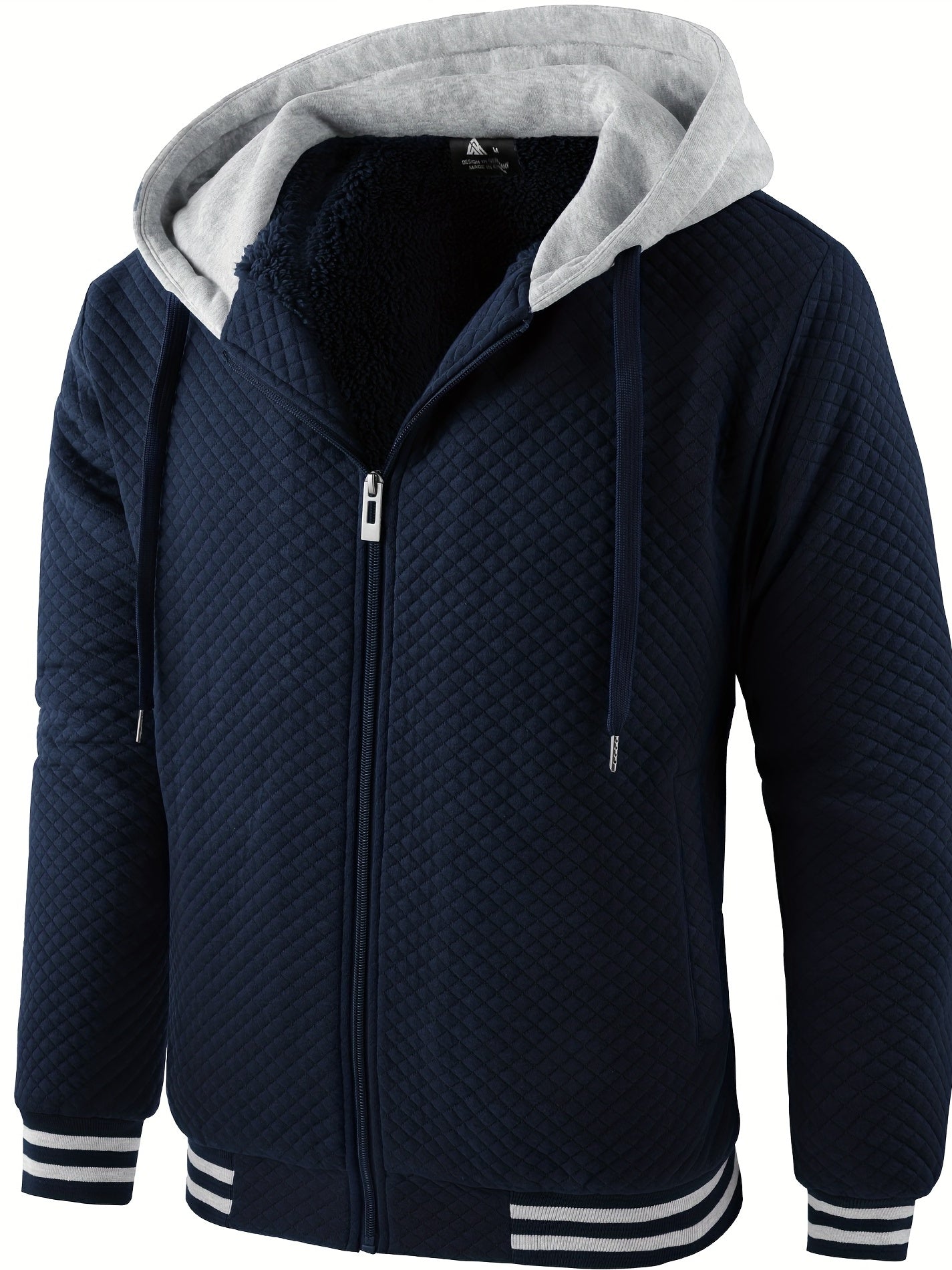 Men's structured hoodie