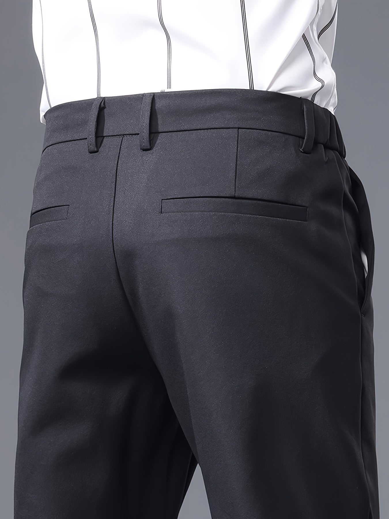 Semi formal stretch trousers for men