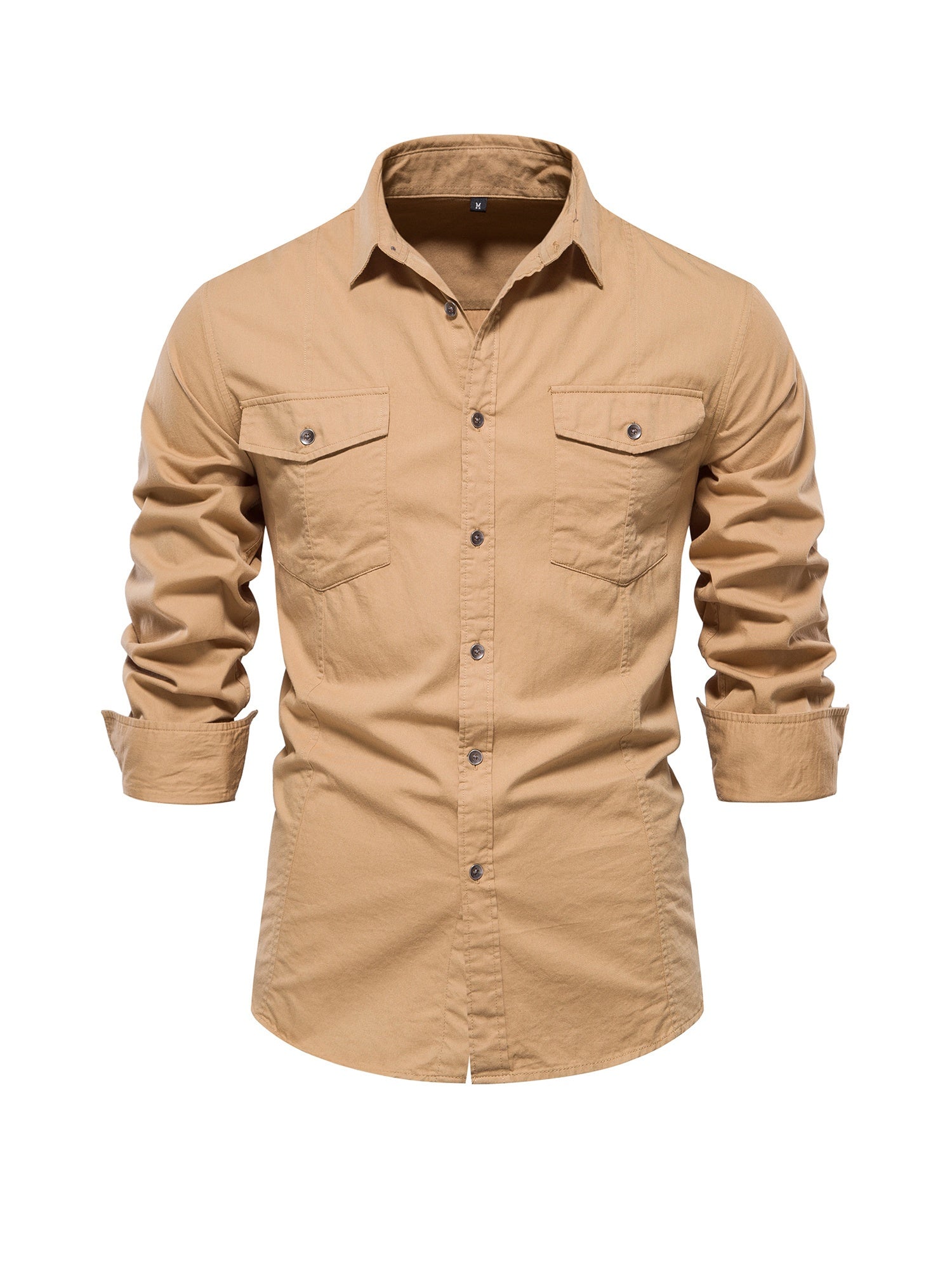 Casual shirt with cargo style sleeves