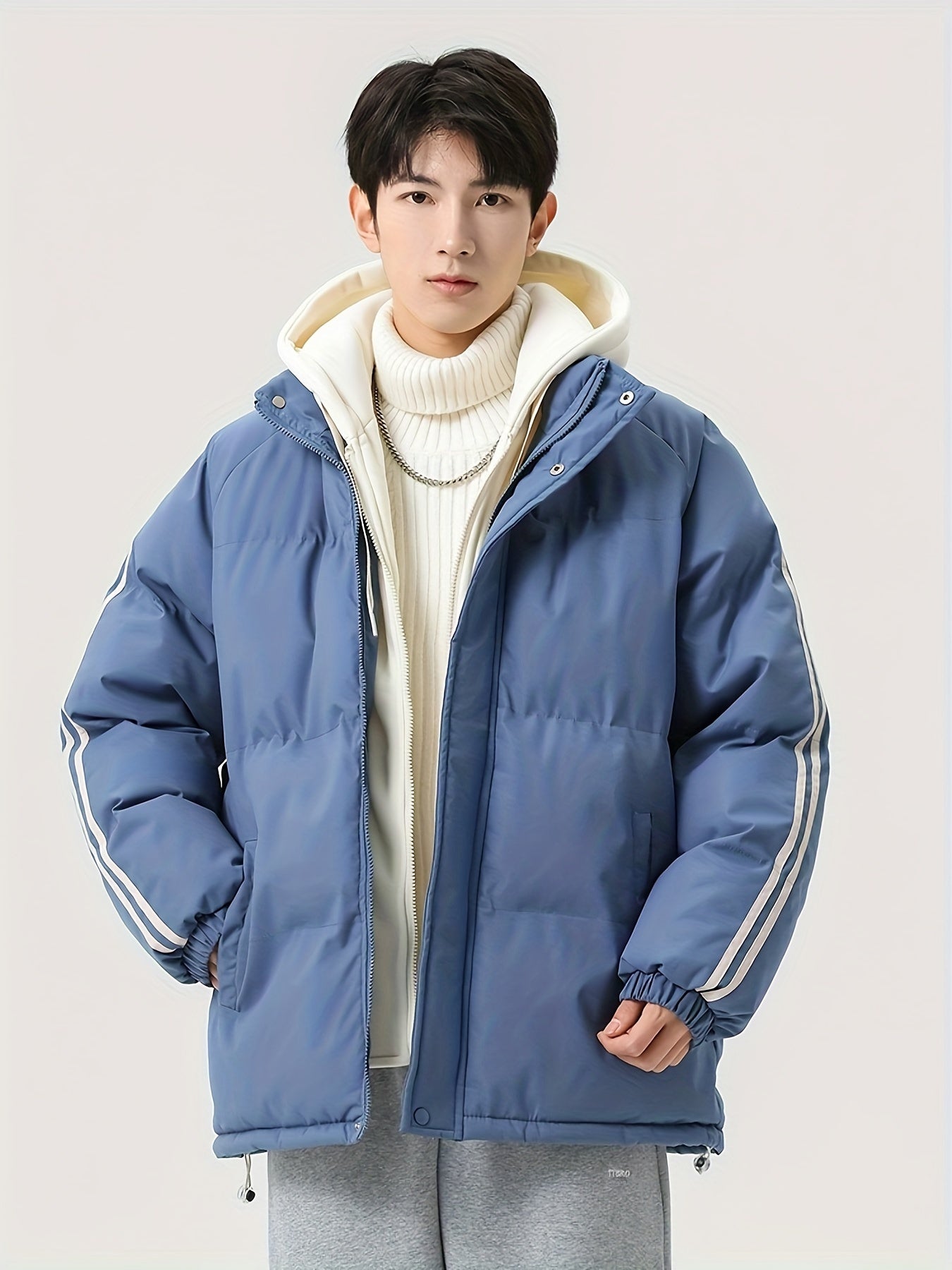 Padded jacket with hood