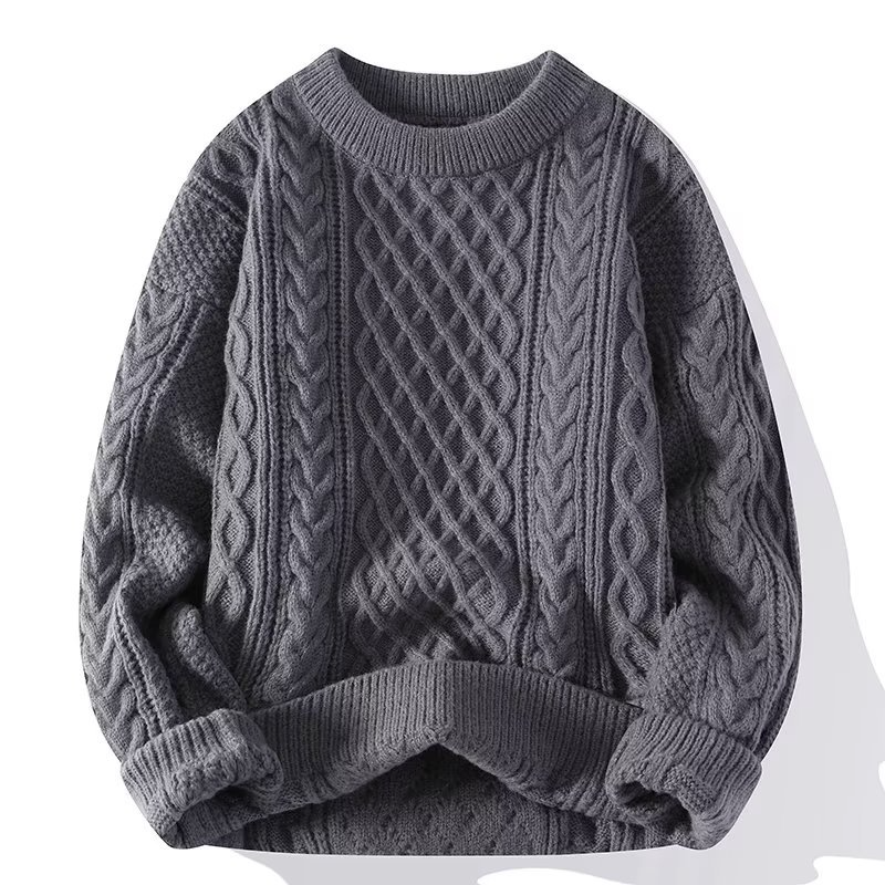 Loose twisted wool sweater