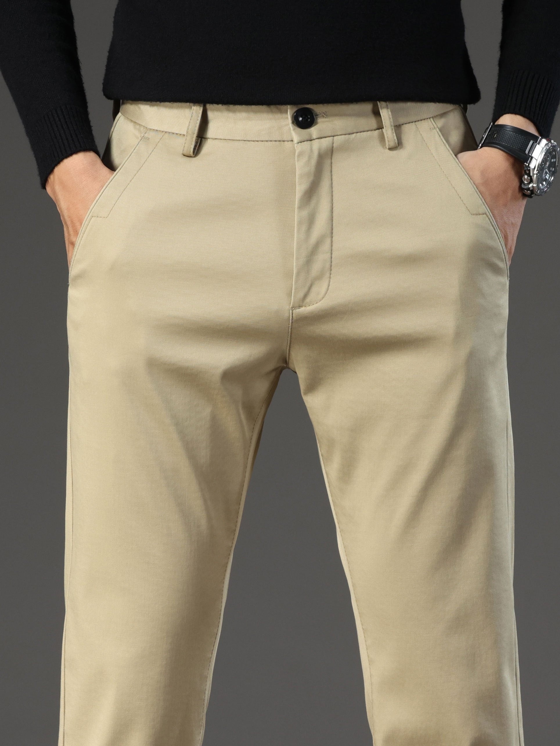 Classic casual trousers for men