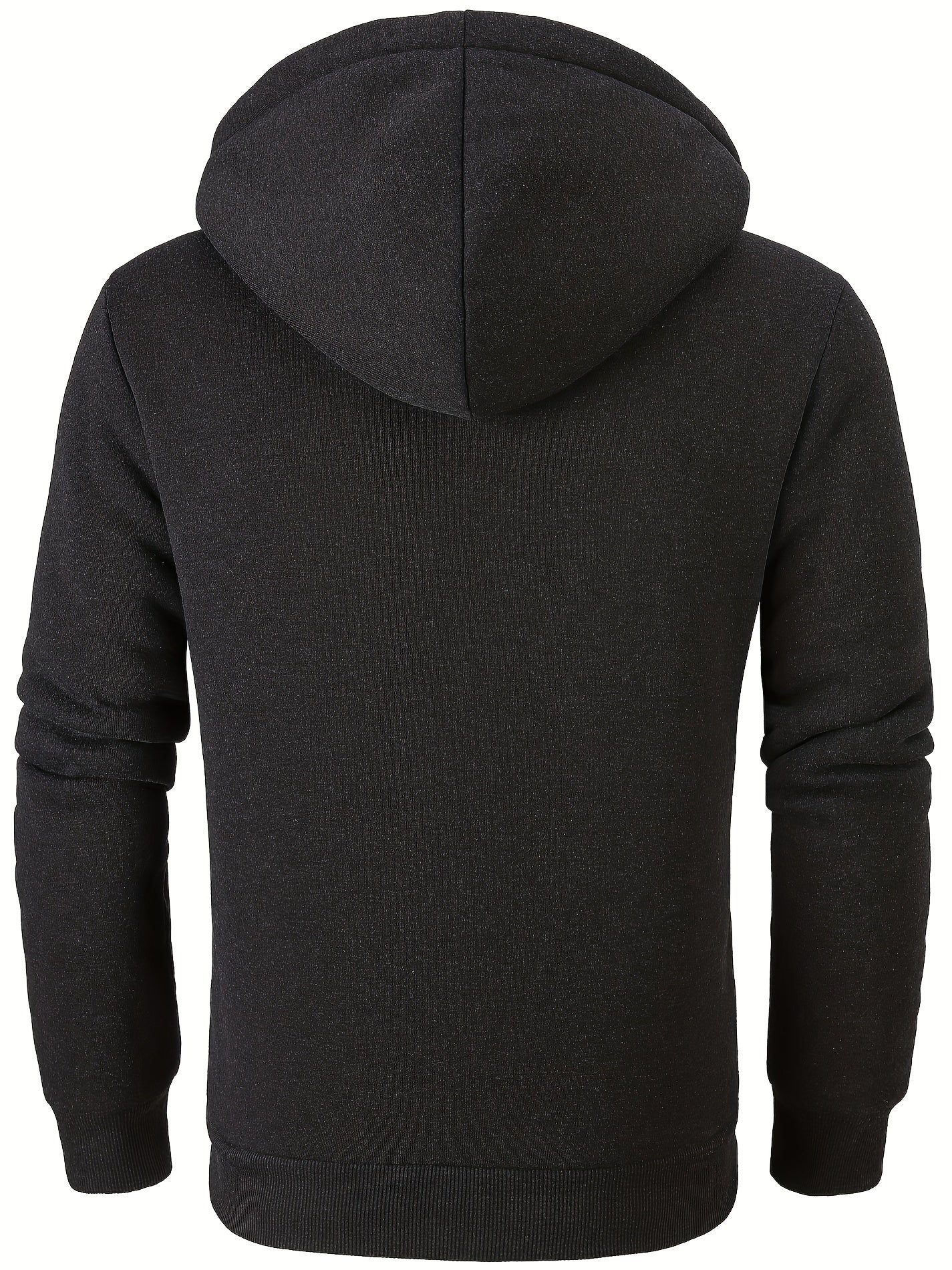 Warm hoodie with fur for men