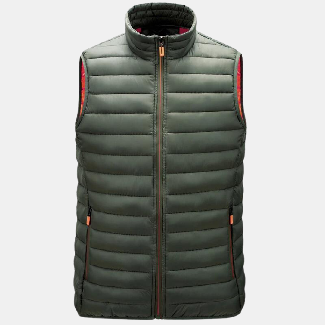 Men's padded vest jacket