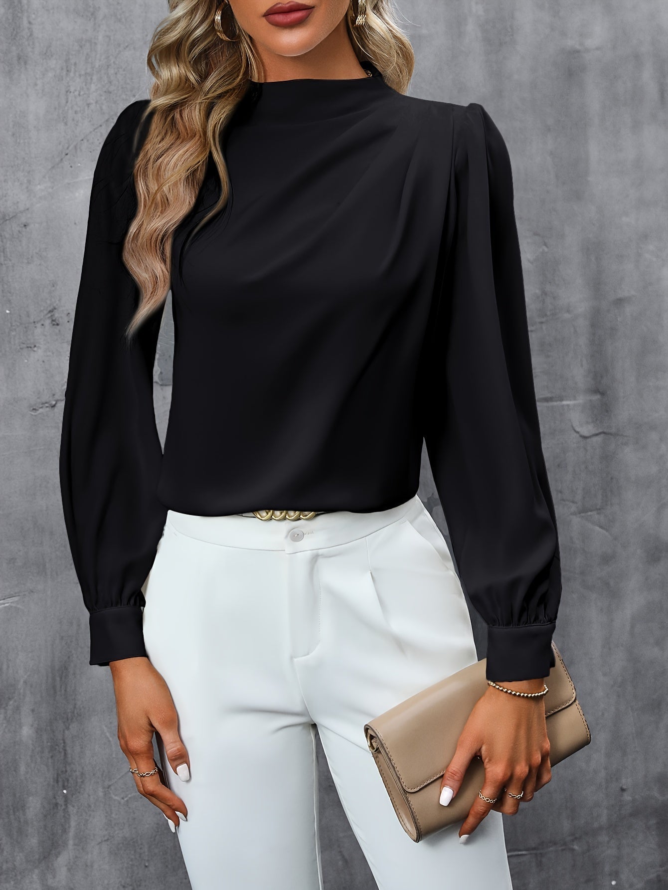 Ruffled blouse