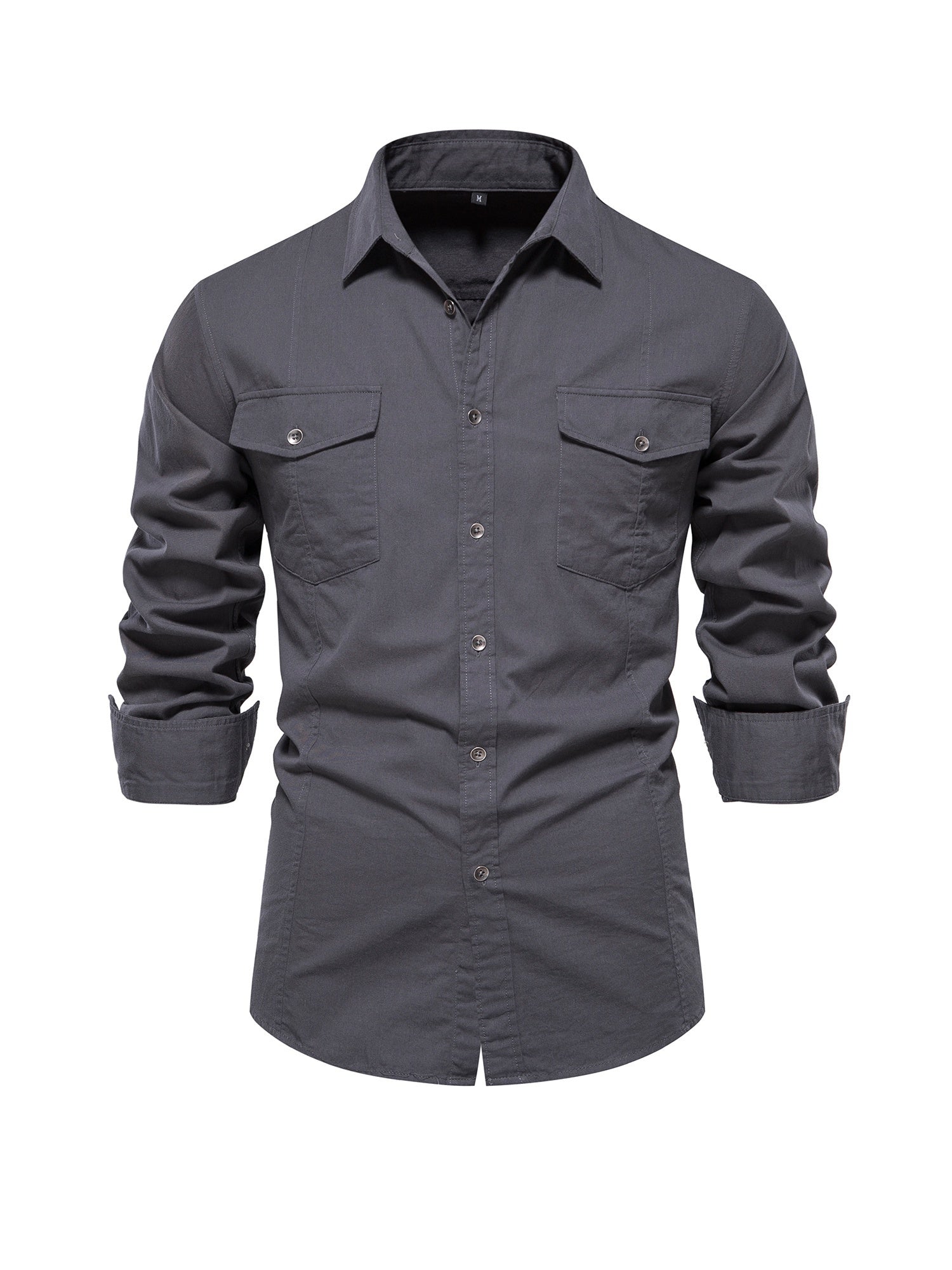 Casual shirt with cargo style sleeves