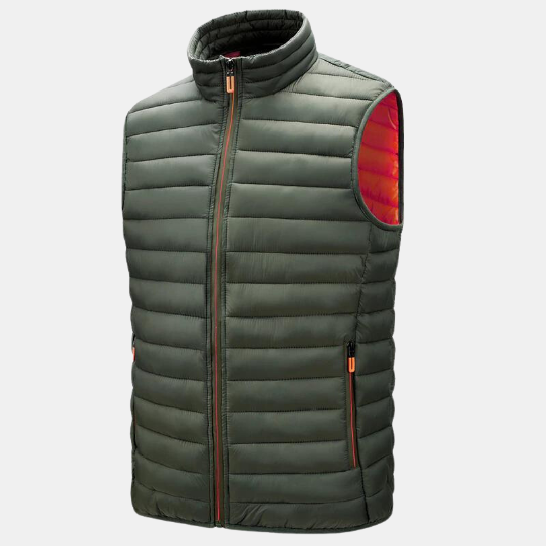 Men's padded vest jacket