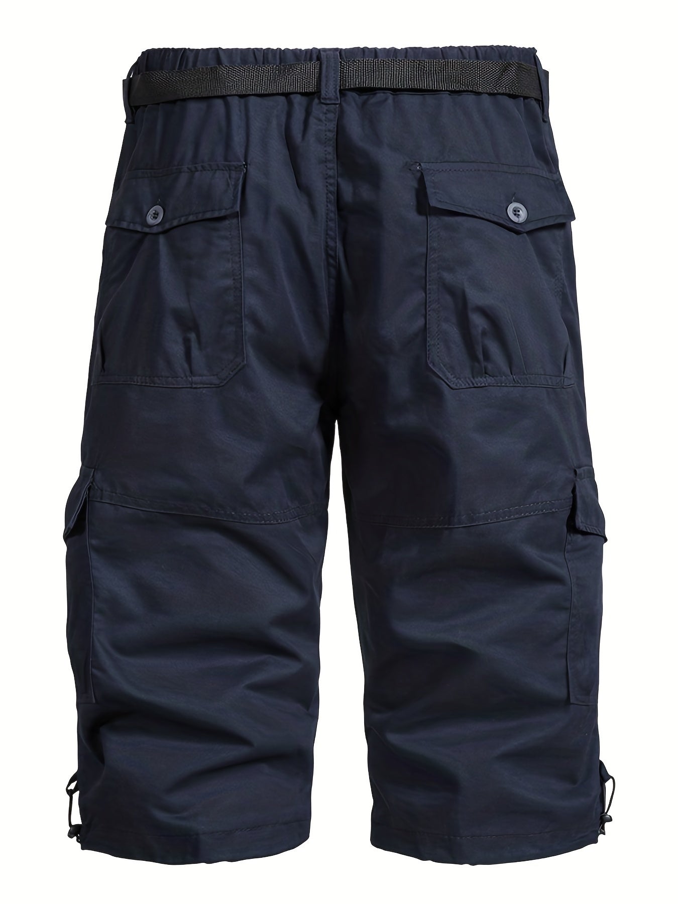 Casual cargo capri shorts for men in street style