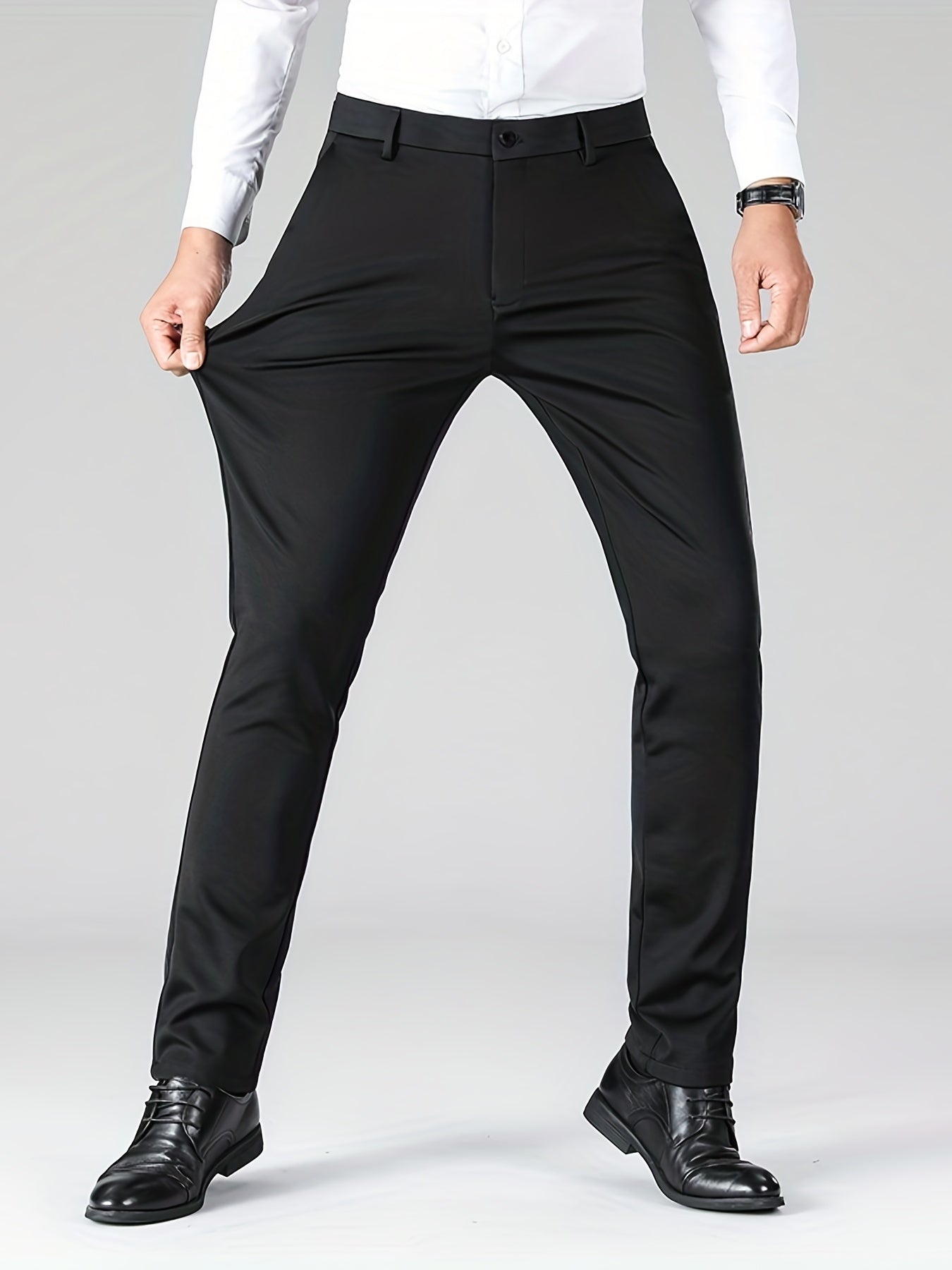 Very elastic business trousers