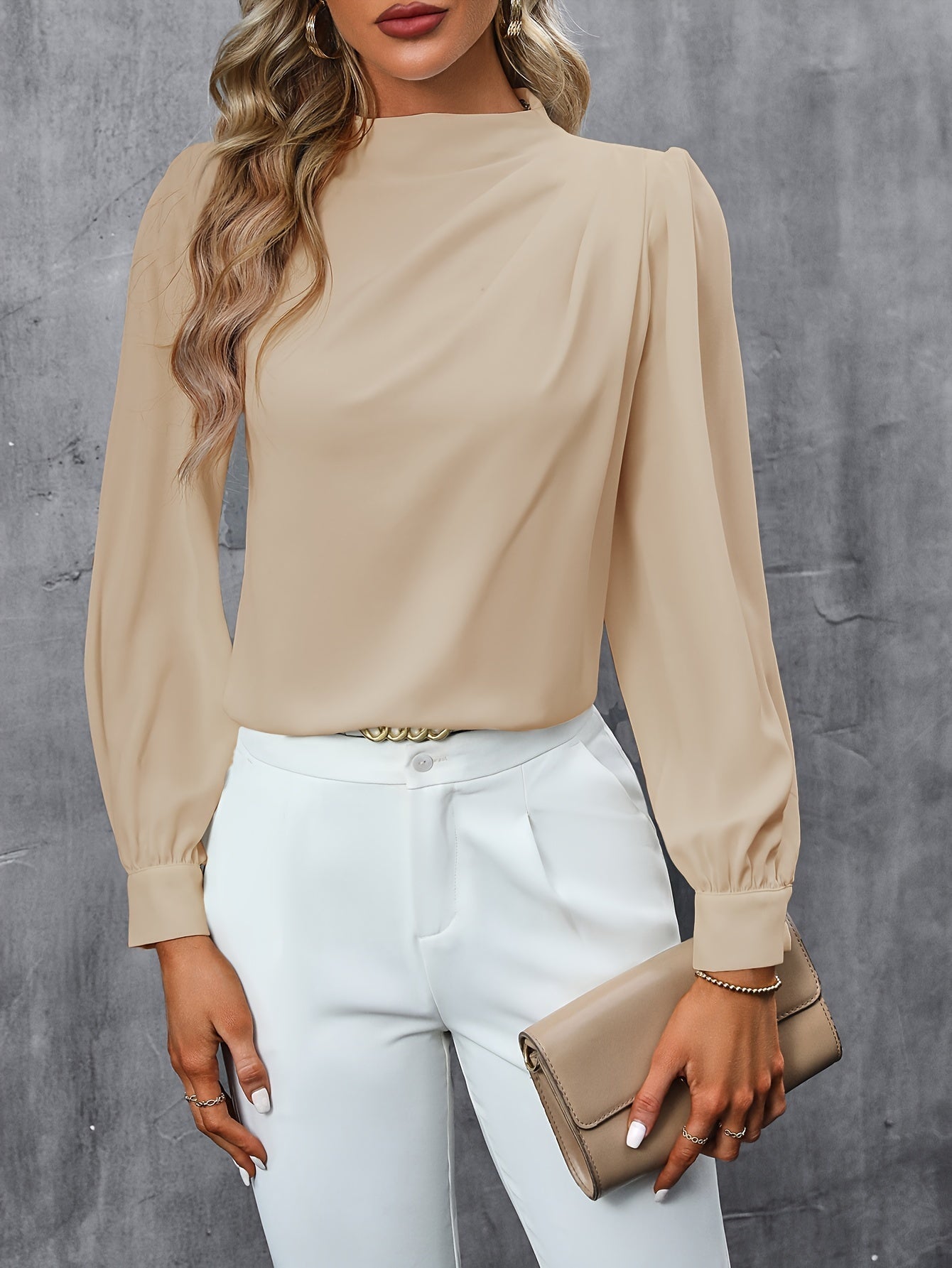 Ruffled blouse