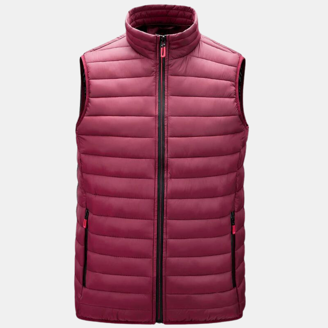 Men's padded vest jacket