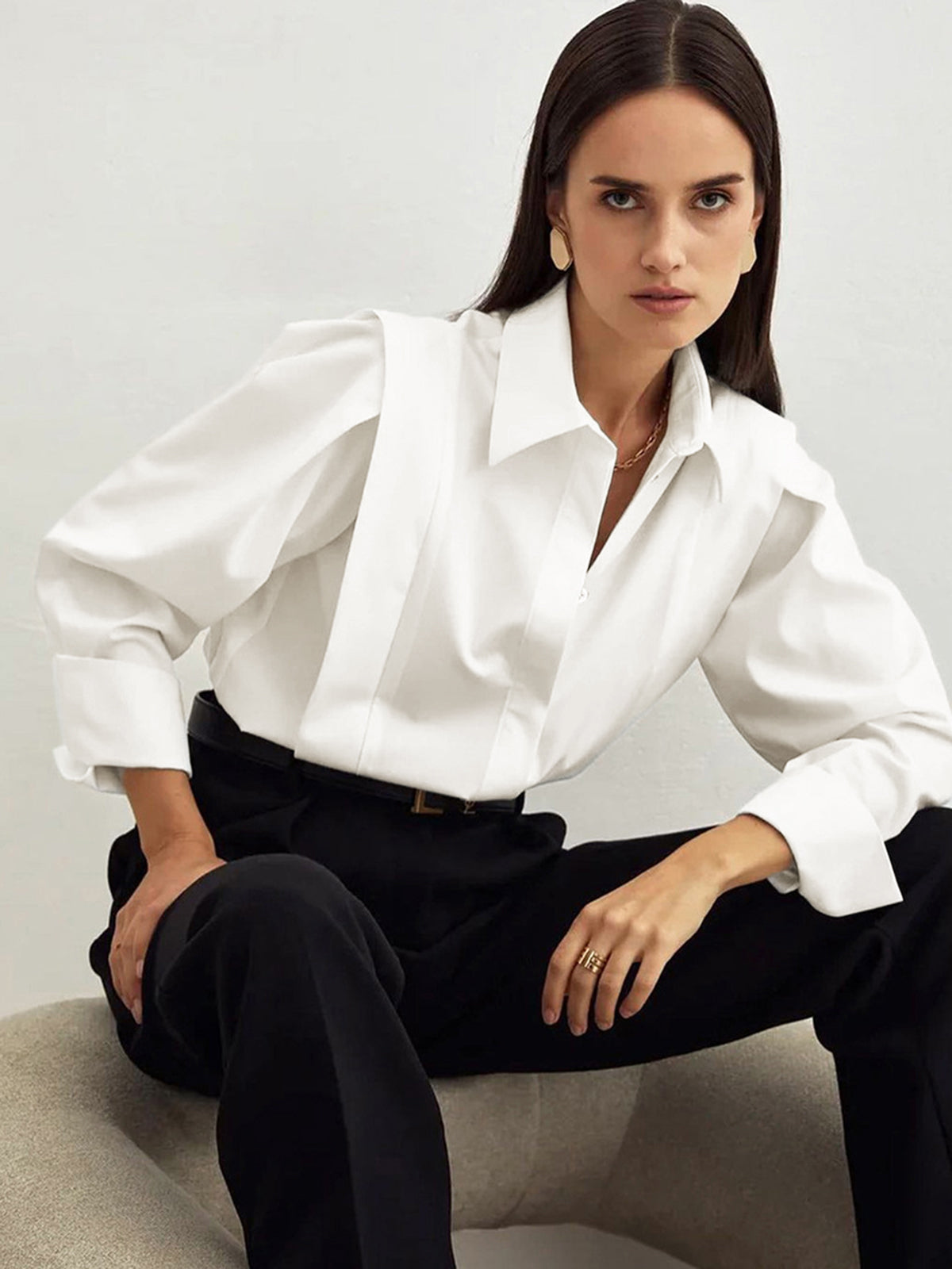 classic business shirt for women