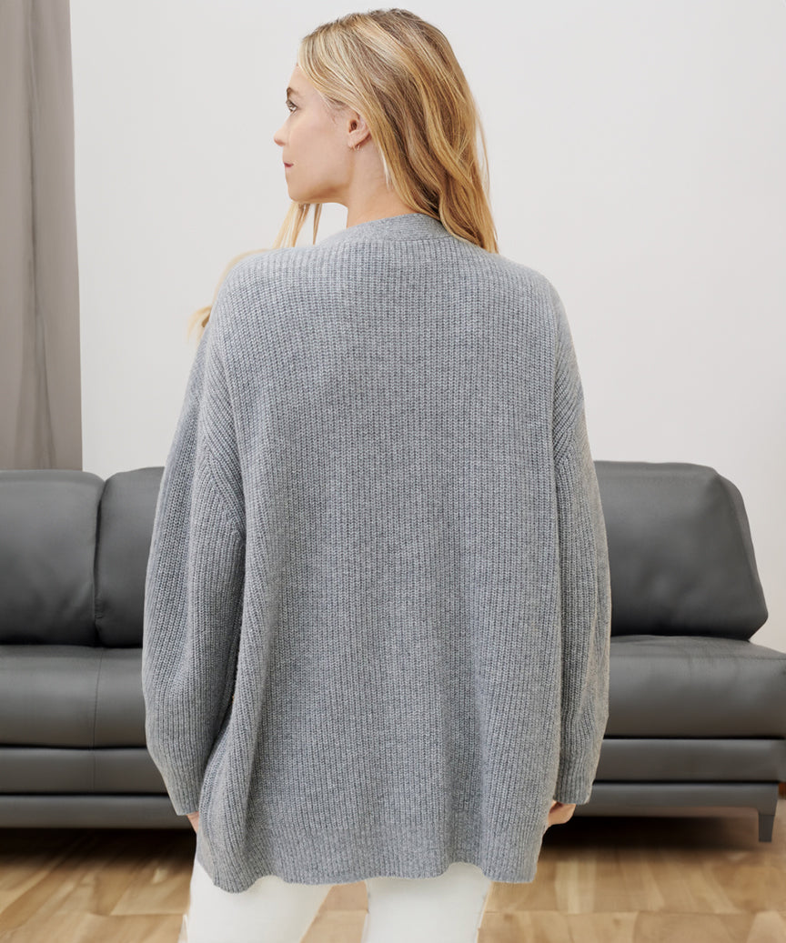 Cashmere cocoon vest