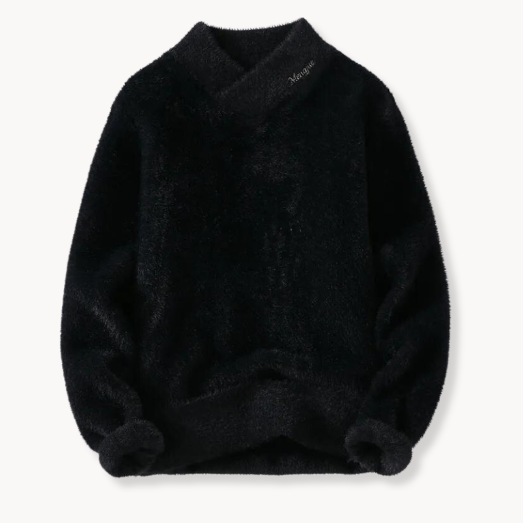 Teddy fleece sweater for men