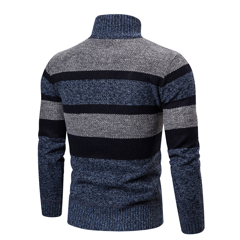 Striped men's sweater