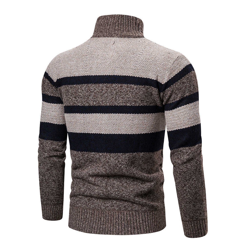 Striped men's sweater